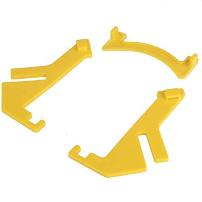 Yellow Plastic Bee Honey Bucket Rack Frame Grip Holder Beekeeping Beekeepers Tool