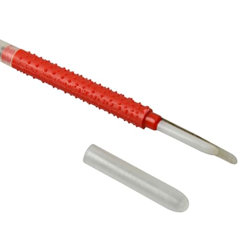 Abaodam 10pcs Beekeeping Grafting Needles Red with Non-Slip Grip for Precise Bee Transfer and Queen Rearing Tool Kit for Honey Bee Hive Management