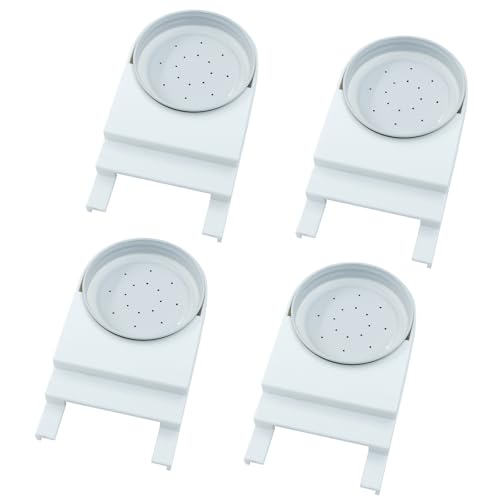 4 Pack Plastic Bee Feeder, Easy to Install Entrance Feeder Water and Sugar Syrup Dispenser, Adjustable Honeybee Feeding Equipment for Beekeeping/Beekeepers