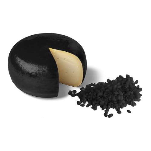 Carmel Cheese Wax, Black (1 lb), Food-Grade Wax to Protect Cheese, Wax Beads for Cheese Makers