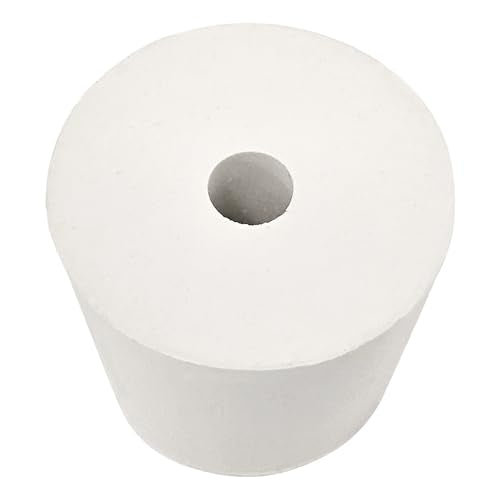 1 X Drilled Rubber Stopper #7 (Set of 3)