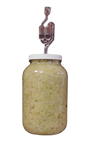 The Picklemeister Glass Fermentation Jar (Picklemeister 1 Gallon) - size: Picklemeister 1 Gallon