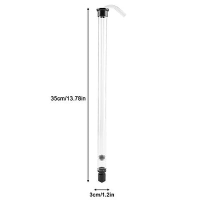 Alvinlite Auto Siphon with Tubing Syphon Pump Kit Plastic Siphon Filter Racking Cane Wine Brewing Filter Carboy Bottle Making Tools for Wine Beer Brewed 35x3x3cm auto siphon