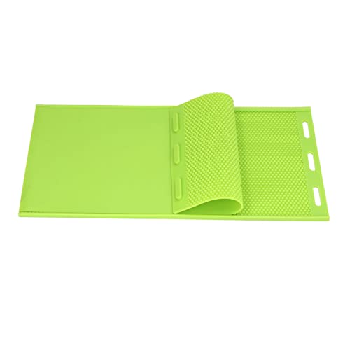 2Pcs 5.4mm Beeswax Sheets for Candle Making,Natural Beeswax Bee Honey Foundation Sheets for Honeycomb,Silicone Beeswax Sheet Mold Beeswax Foundation Press Mold
