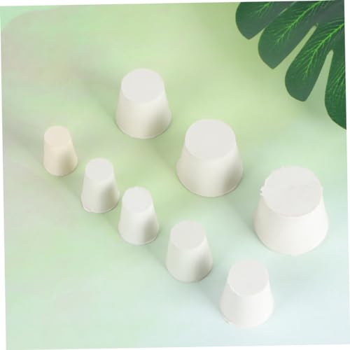 16pcs Rubber Stopper Fit Carboy Fermenter Airtight Seal for Brewing Lab Household