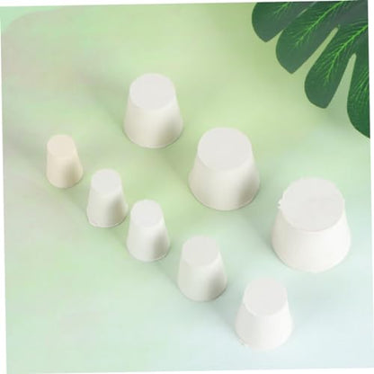 16pcs Rubber Stopper Fit Carboy Fermenter Airtight Seal for Brewing Lab Household