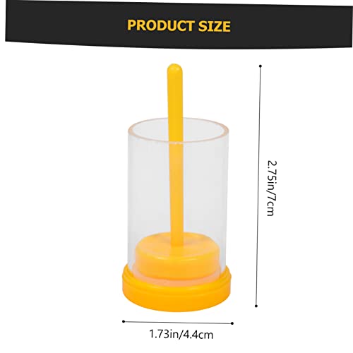2 Sets of Professional Bee Marking Bottles Queen Marking Cages for Beekeeping Includes Queen Clip Bottle and Bee Catching Cage