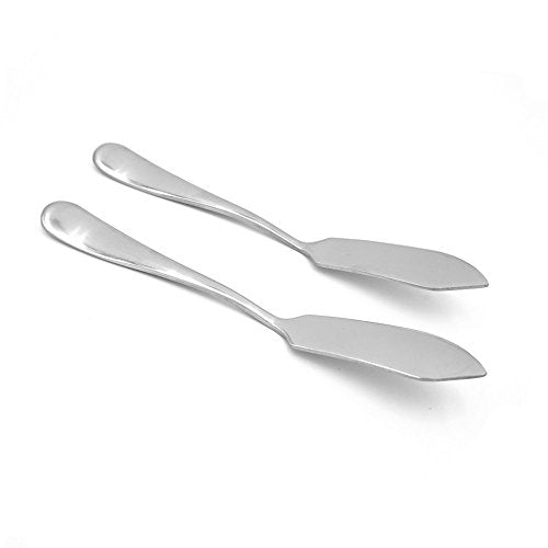 Stainless Steel Butter Knife, Set of 2, Butter Spreader, Breakfast Spreads,Cheese and Condiments - color: 2pcs