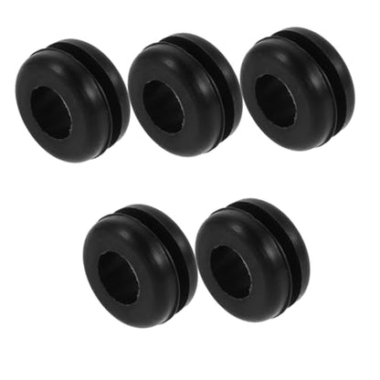 Cabilock 5pcs Rubber Airlock Grommet Seal Ring for Homebrewing Bucket Lid, Leakproof Fermenter Lid Gasket Suitable for Wine and Beer Fermentation