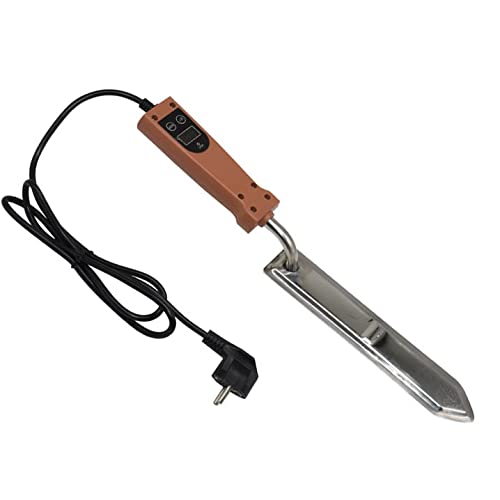 Electric Honey Uncapping Knife Stainless Steel Beekeeping Scraper Cutter Bee Extractor, 50-180°C Temperature Control for Beekeeper