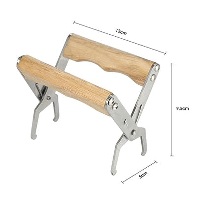 VICASKY Beekeeping Tool Beehive Frame Clip Lifter for Hive Maintenance Sturdy Steel Construction Comfortable to Hold Design for Beekeepers
