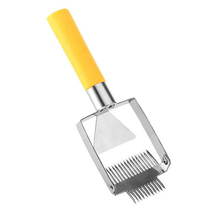 Anti‑Rust Easy to Clean Durable Uncapping Fork, Beekeeping Fork, for Beekeeper Scraper Farm