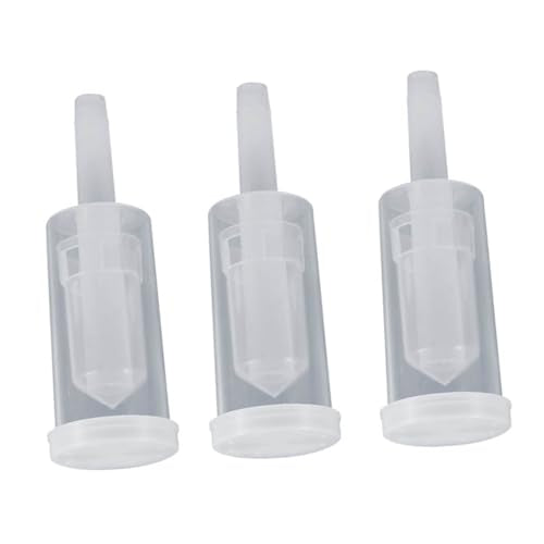3-Piece Fermentation Set for Home Brewing One-Way Fermentation Valve Suitable for Wine and Beer Making Easy to Use Water Seal - size: 12.00X3.80X3.80CM