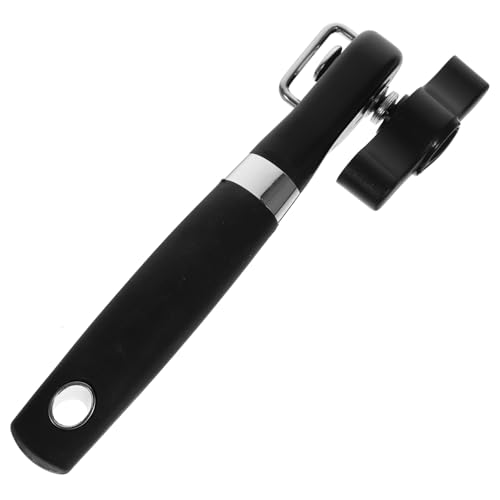 Stainless Steel Can Opener Kitchen Tin Opener Jar Opener for Weak Hand Stainless Steel Tin Opener Bottle Punch Manual Can Opener Jar Opener for Seniors Can Lifter Handheld Mason