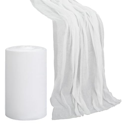 Cheesecloth Roll, 70 Yard Grade 50 Cheese Cloths for Straining, Reusable Unbleached Cotton Cheesecloth Bulk for Cooking Baking Juicing Cheese Making Wedding Decor, White