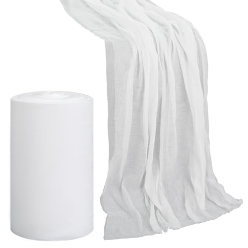 Cheesecloth Roll, 70 Yard Grade 50 Cheese Cloths for Straining, Reusable Unbleached Cotton Cheesecloth Bulk for Cooking Baking Juicing Cheese Making Wedding Decor, White