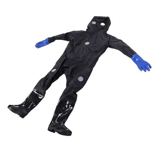 Beekeeper Suit, Sting Proof Protection Ventilated Design Breathable Mesh Veil, Bee Suit for Men with Thick Sandblasted Gloves and Full Body Coverage for Beekeepers Up to 180cm