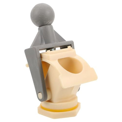 SUPVOX Plastic Honey Gate Valve for Beekeeping Extractor Bucket, Gray Beekeeping Supplies Equipment with Leak-Resistant Tap, Honey Harvesting Tool for Hive and Farm Use
