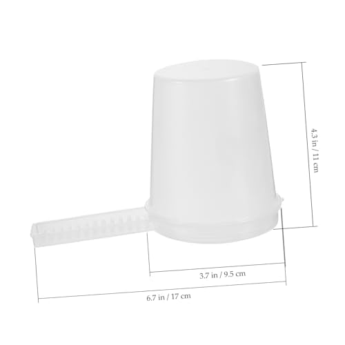 VANZACK 6pcs Bee Feeder Water Dispenser for Beehives Durable Water Feeding Station with Scale Easy to Operate Beekeeping Supplies for Bees Lightweight and Convenient Automatic Feeding Tool