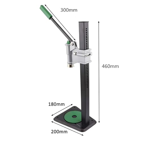 Manual Bottle Capper Tool - Stainless Steel Bench Capping Machine with Adjustment Levers & Anti-Slip Mat for 26mm Crown Caps, Ideal for Beer, Oil, Soda Drinks