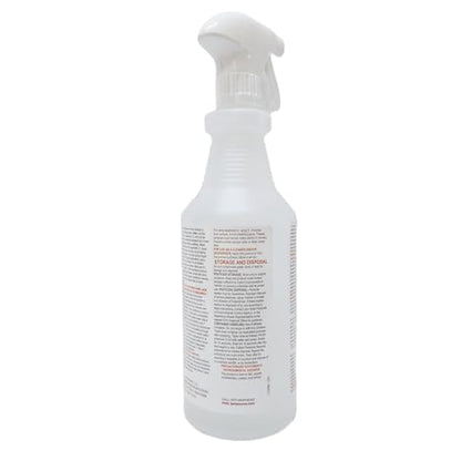 Bussit Clean Food Surface Sanitizer & Cleaner, Kills 99.9% of Kitchen Bacteria, Quart (6 Pack) - size: 32 Fl Oz (Pack of 6)