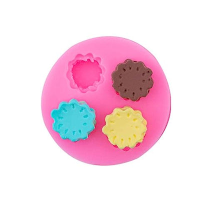 Mini Cheese Block Mould Sandwich Wafer Cookie Cake Decoration Silicone Mould (17-579)