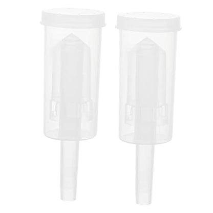 IMIKEYA 2pcs Valve Wine Stoppers Plastic for Leak Wine Preservation Brew One-way Valves for Home Brewing