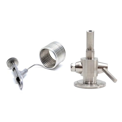 Home Brewing Tri Clamp 1.5" Sampling Valve with Coil Defoamer SS304 Brewing Sampling Valve Coil for Conical Fermenter Accessories Brewing Accessories(Defoamer 260g) - color: Defoamer 260g