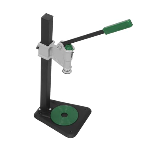 VALICLUD Manual 7.8"-18.3" Detachable Construction, Design Iron Height Beer Bottle Capper with Adjustable and Stable Tabletop Base for 26mm/29mm Crown Caps for Homebrew Kitchen