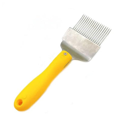 Bee Uncapping Fork Durable Stainless Steel Honey Harvesting Tool for Beekeeping Efficiency, for Wide Range of Honey Production Areas