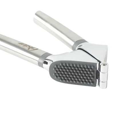 Oster Chadswyck 7.7” Garlic Press, Stainless Steel Garlic Mincer & Crusher, Easy Squeeze, Dishwasher Safe - color: Chadswyck (7.7" Garlic Press)