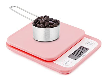 Ozeri Garden and Kitchen Scale II, with 0.1 g (0.005 oz) 420® Variable Graduation Technology® - color: Crystal Rose