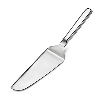 New Star Foodservice Hollow Handle Notched Serving Spoon (Silver, Cake Server (11-Inch)) - size: Cake Server (11-Inch)