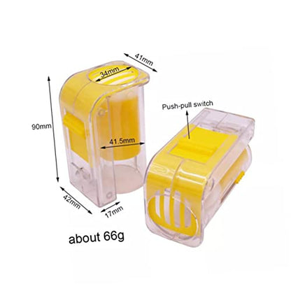 Yardwe Bee Queen Capture Cage Marking Bottle Beekeeping Supplies Queen Marking Pen