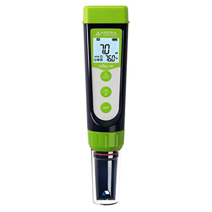 Apera Instruments AI101G GroStar Series GS1 pH Pen Tester Kit with Replaceable Double-Junction pH Probe for Hydroponics Water Quality Testing, Gen II - style: pH
