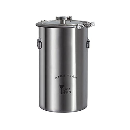 Stainless Steel Fermenter Conical Home Brewing Fermentation Tank，Including Temperature Patch, Silicone Plug, One-way Valve, Silicone Ring (316, 115L) - color: 316, size: 115L