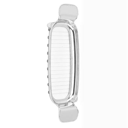 Stainless Steel Block Cheese Slicer Butter Cutter 6.5x2x19.5cm Multi Functional Sausage Ham and Egg Divider
