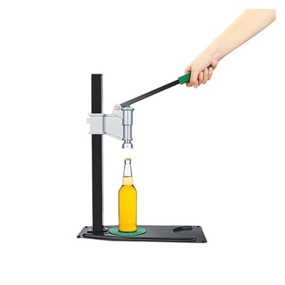 Brewing Accessories ﻿ Removable Beer Bottle Sealing Capper Manual Bottle Sealer Hand Soda Crown Capping Green Auto Lever Bench Brewing Accessories