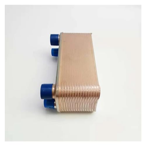 Heat Exchanger, Brazed Plate Heat Exchanr, 30 Plates Wort Chiller,Max 4.5 MPa,316 Stainless Steel Material - Homebrew Wort Chiller