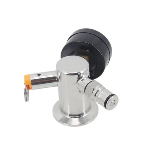 Home Brewing Gas Manifold Bundle 1.5 Inch Tri Clamp Stainless Steel 304 Conical Fermenter Pressure Transfer Purge Oxygen Add Co2 Brewing Accessories