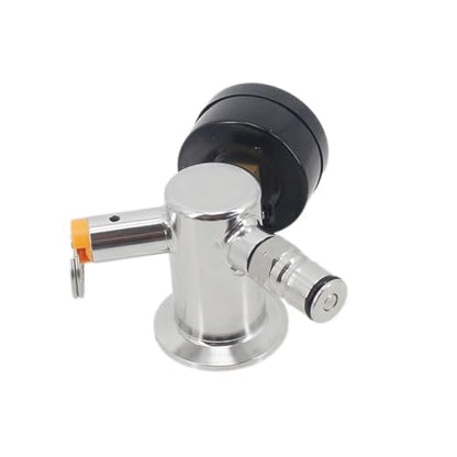 Home Brewing Gas Manifold Bundle 1.5 Inch Tri Clamp Stainless Steel 304 Conical Fermenter Pressure Transfer Purge Oxygen Add Co2 Brewing Accessories