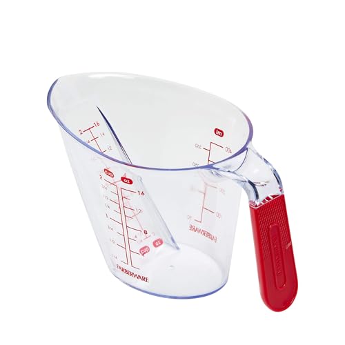 Farberware Pro Angled Measuring Cup, 2-Cup, Red - color: Red, size: 2-Cup