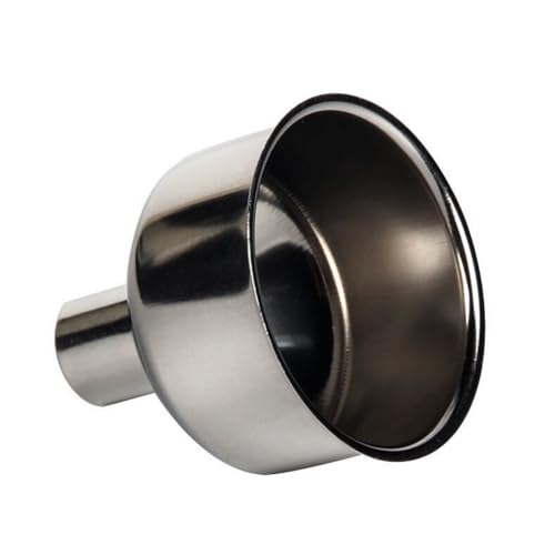 Stainless Steel Funnel for Flasks, Universal Small Metal Funnel for Transferring ＆ Filling Drinking Liquor Flask, for Drinking Liquor Flask,Oil Bottle,Perfume Bottle,Amber Bottle,Spices Liquids
