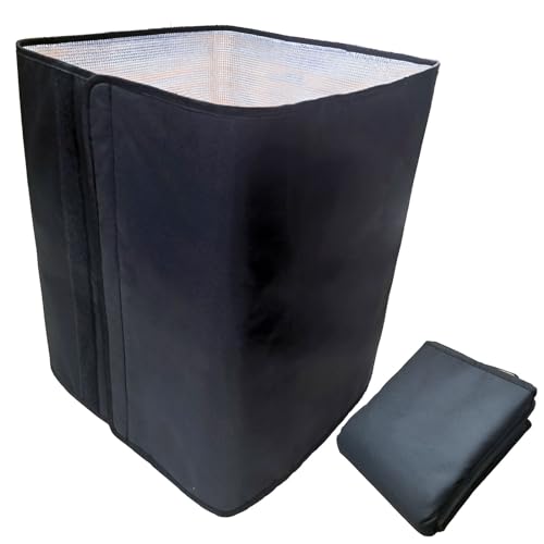 Bee Hive Wrap for Winter for 8 Frame Hives Beekeeping Supplies,3 Layers 600D Oxford Cloth Bee Box Comfort Protective Cover,Waterproof,Windproof and Coldproof Wrap