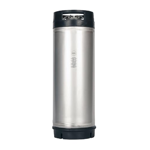 New 5 Gallon Ball Lock AMCYL Keg with Dual Rubber Handle