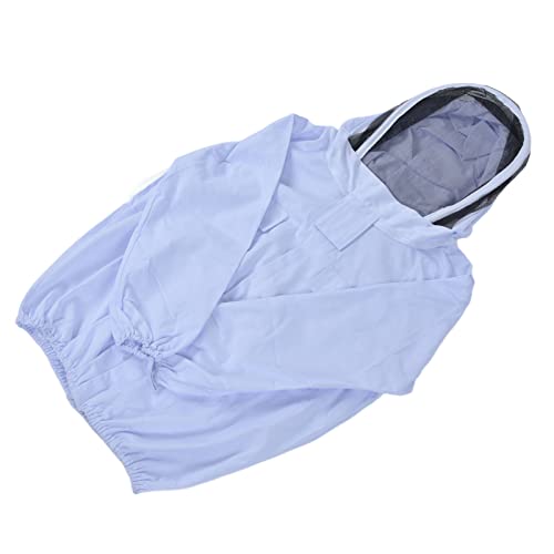 Beekeeping Suit Kit Protective Ventilated Jacket Gloves Scraper Bee Brush - Sting Proof Design, Breathable Veil Hat, Comfortable Fit for Men and Women