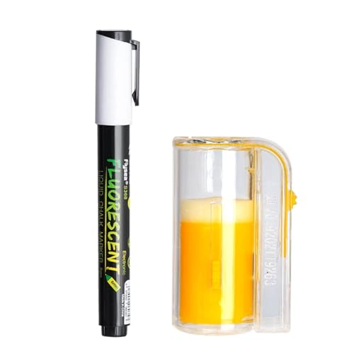 2pcs 8 Colors Beekeeping Marker Pen with Bottle Bee Queen Catcher Not Fade Identification Marking Tool Beekeeper Equipment(White) - color: White