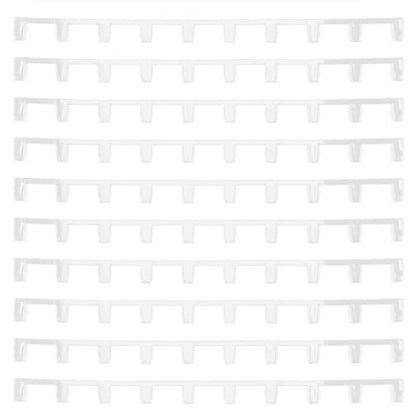 10Pcs Beehive Frame Clips - Durable Plastic Spacers for Hive Stability, Beekeeping Tools with Anti-Shake Design, Easy to Install