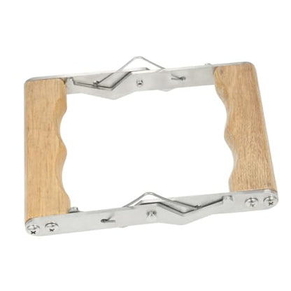 OSALADI 3pcs Beekeeping Frame Gripper Clamp with Wood Handle Bee Hive Frame Lifter Tool for Beekeepers Beekeeping Equipment for Hive Maintenance