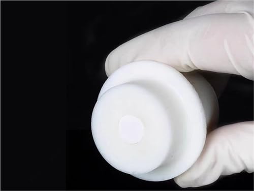 5 Pcs Laboratory Silicone Stopper with Hole Stopper Airlock Bubbler Triangle Flask Plug Stopper (24-28mm) - size: 24-28mm